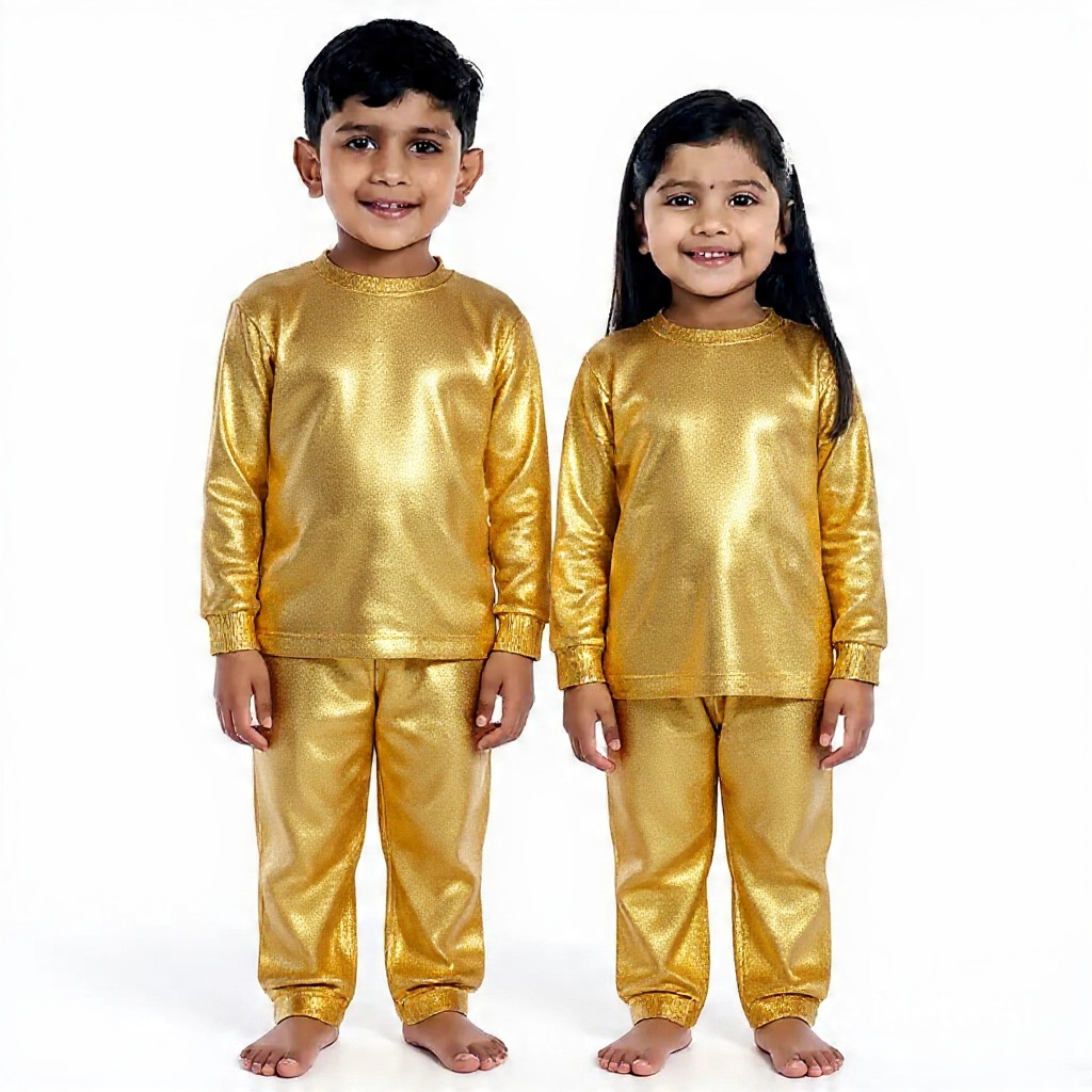 Gold Metallic Tracksuit