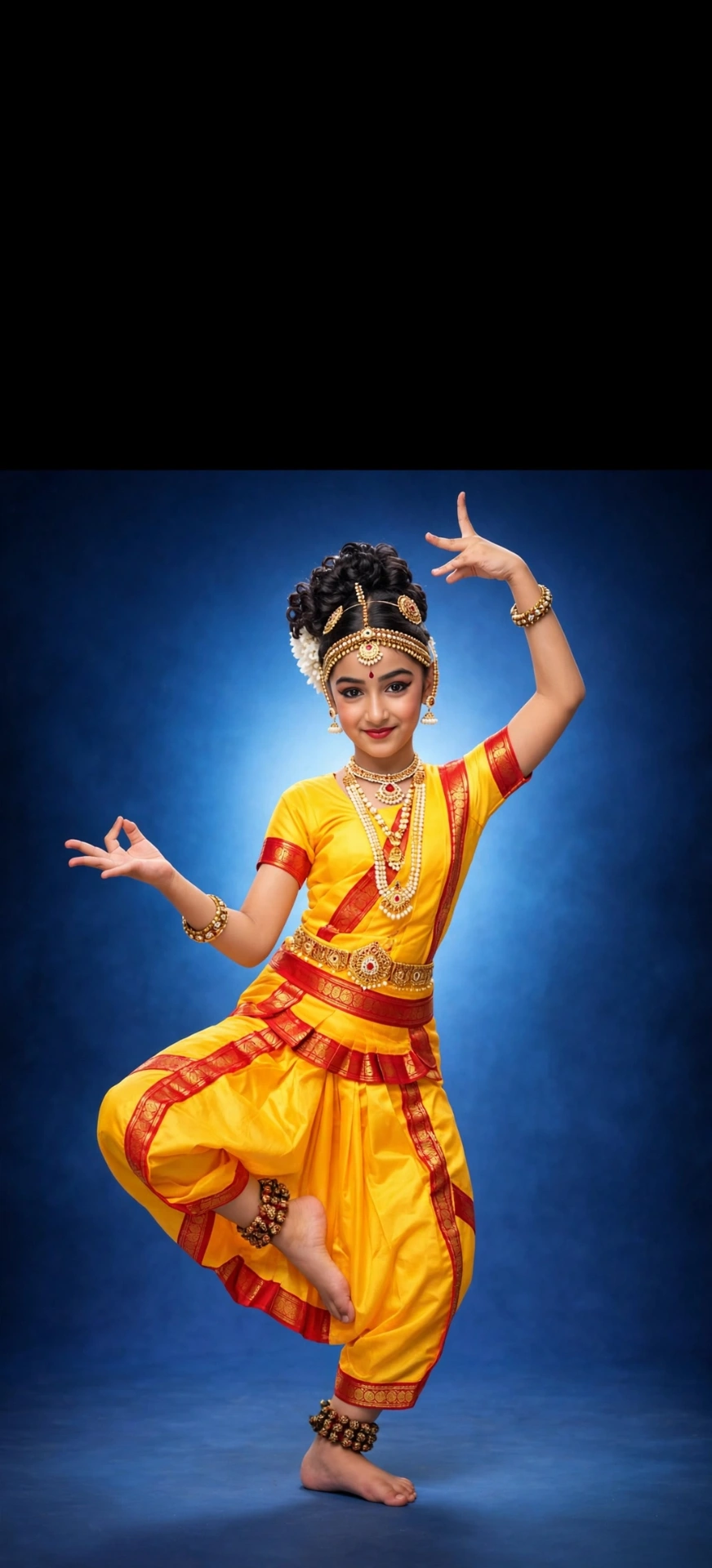 Bharat Natiyam Costume